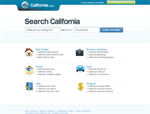 Tablet Screenshot of california.com